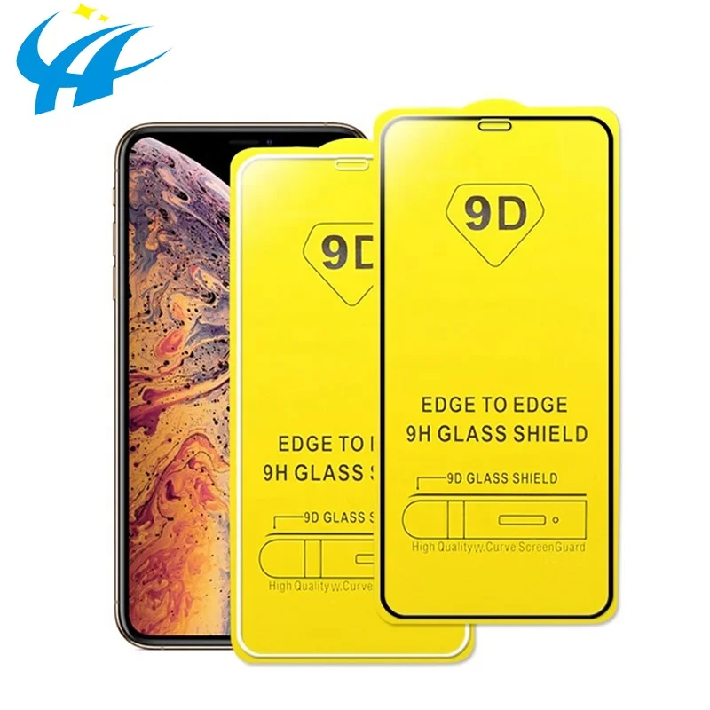 

Wholesale Price 9D Screen Protector For IPhone 6 7 8 Plus xs xr xs 12 13 mini pro max Full Cover tempered glass Screen Protector