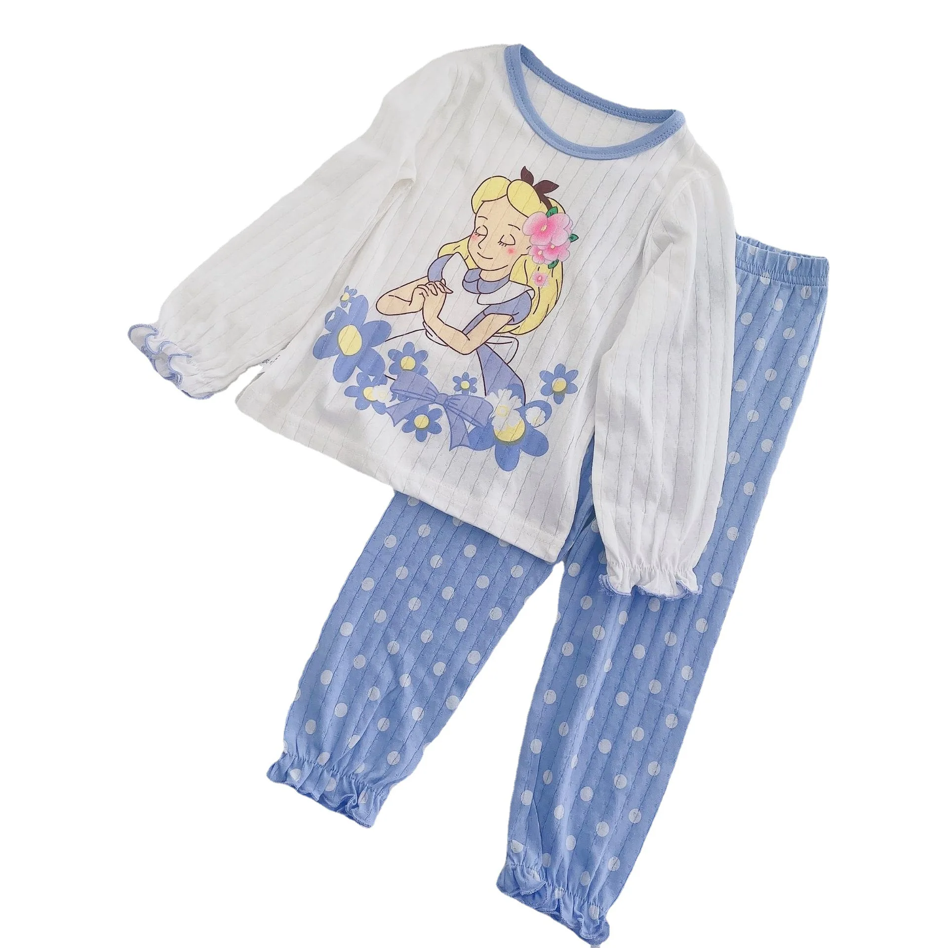 2021 children's spring and summer new products home service cotton girls long-sleeved suit princess cartoon pajamas
2021 children's spring and summer new products home service cotton girls long-sleeved suit princess cartoon pajamas