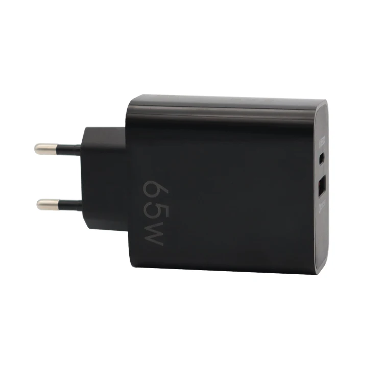 2 in 1 Block EU Plug USB C Charger Black 65W Gan Charger for iPhone 13/13 Pro Max Charger
2 in 1 Block EU Plug USB C Charger Black 65W Gan Charger for iPhone 13/13 Pro Max Charger