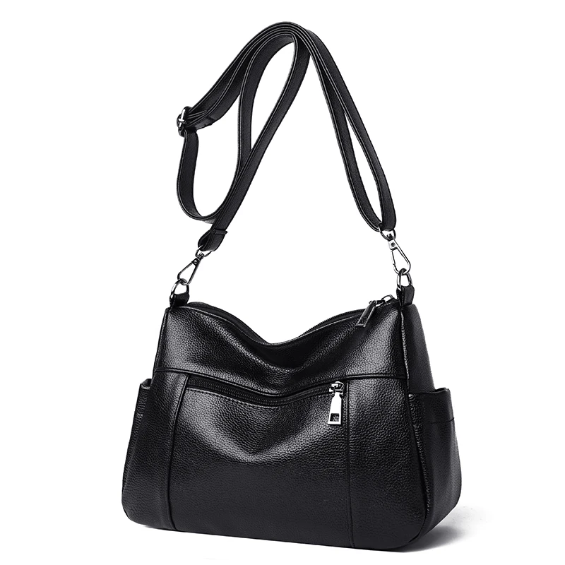 Korean style woman Shoulder Crossbody bag bag 2021 Zipper tote handbags Ladies cosmetic with Black bread strap fashion Bag
Korean style woman Shoulder Crossbody bag bag 2021 Zipper tote handbags Ladies cosmetic with Black bread strap fashion Bag