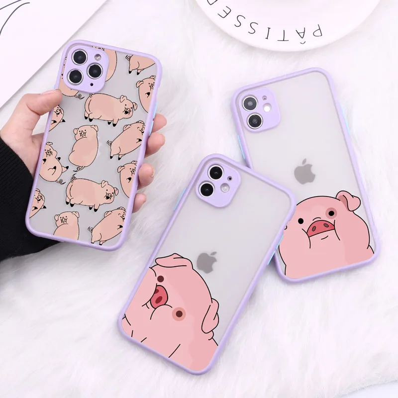Cute Cartoon Transparent Phone Case For iPhone 12 11 Pro Max X XR XS Max 7 8 Plus Mini Bumper Shockproof Matte Back Cover Coque
Cute Cartoon Transparent Phone Case For iPhone 12 11 Pro Max X XR XS Max 7 8 Plus Mini Bumper Shockproof Matte Back Cover Coque