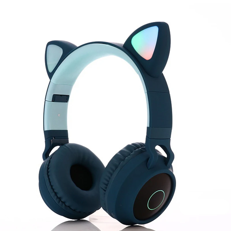 Wholesale Cute Cat Bluetoo 5.0 Headset Wireless Hifi Music Stereo Bass Headphones LED Light Noise Cancelling With Micro Headset
Wholesale Cute Cat Bluetoo 5.0 Headset Wireless Hifi Music Stereo Bass Headphones LED Light Noise Cancelling With Micro Headset
