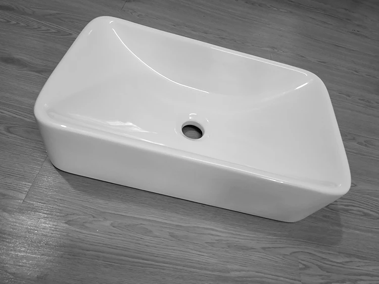 ceramic art bsin sink with white
