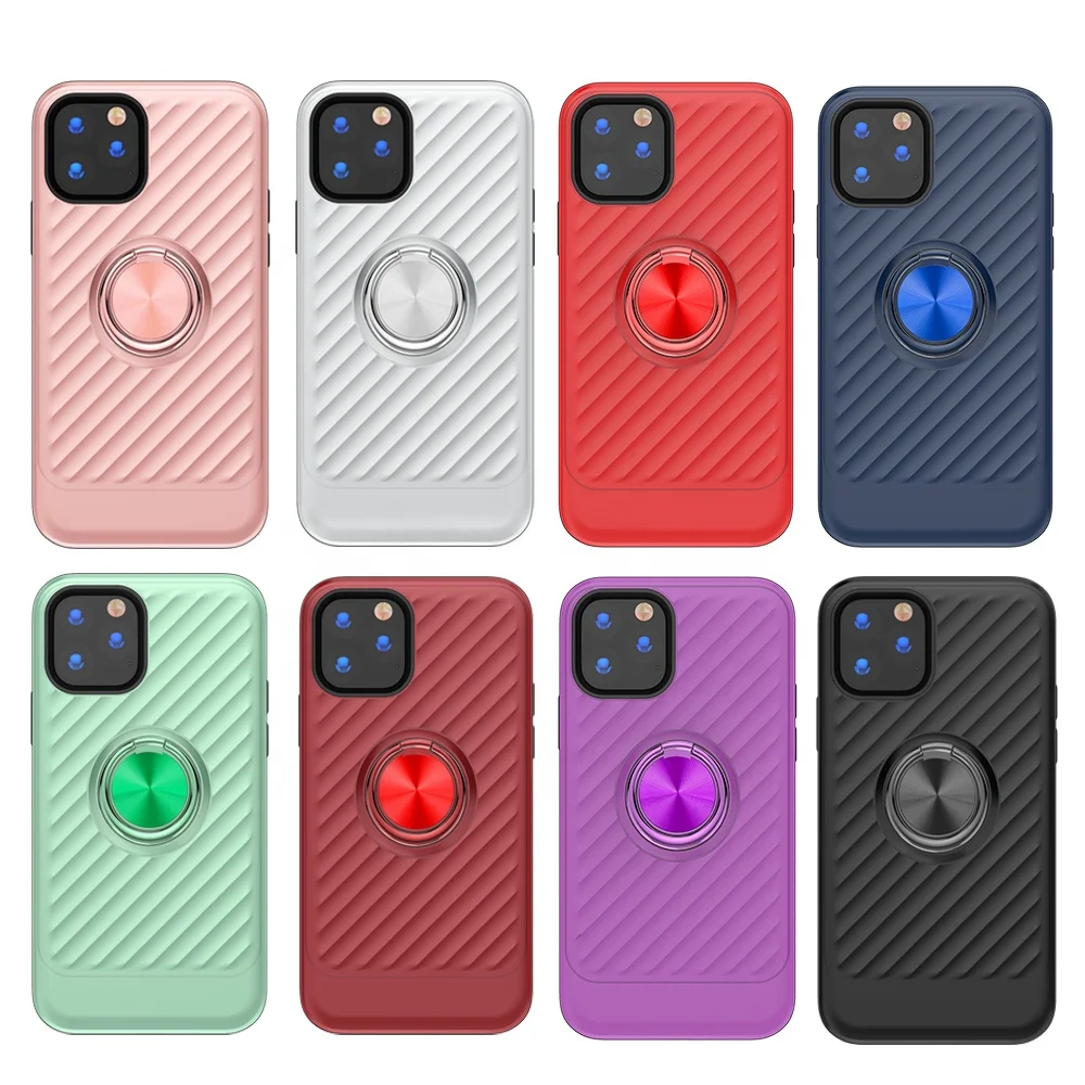 Military Design 2 in 1 Cellphone Case for iPhone 11 Rotation Finger Ring Car Mount Phone Back Shell for iPhone 11 Pro, Multi-color
Military Design 2 in 1 Cellphone Case for iPhone 11 Rotation Finger Ring Car Mount Phone Back Shell for iPhone 11 Pro, Multi-color
