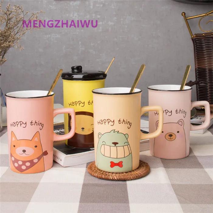 German household products Hand-painted animal cartoon luxury coffee cup office tea water milk ceramic mugs wholesale
German household products Hand-painted animal cartoon luxury coffee cup office tea water milk ceramic mugs wholesale