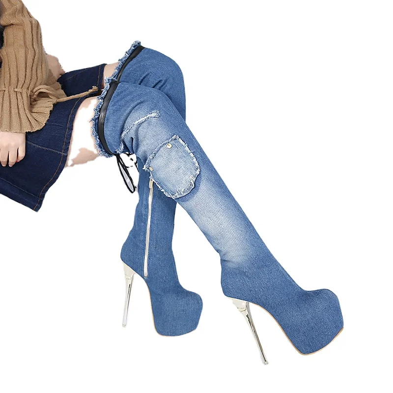Wholesale shoes shoes New platform women high heel shoes sexy over knee boots girl high heels long boots thigh high boots women
Wholesale shoes shoes New platform women high heel shoes sexy over knee boots girl high heels long boots thigh high boots women