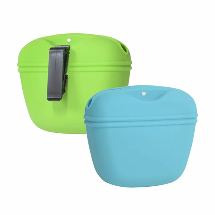 Portable Outdoor Silicone Dog Treat Pouch bag Hands Free Pet Training Waist Bag, Blue /green /yellow colors
Portable Outdoor Silicone Dog Treat Pouch bag Hands Free Pet Training Waist Bag, Blue /green /yellow colors