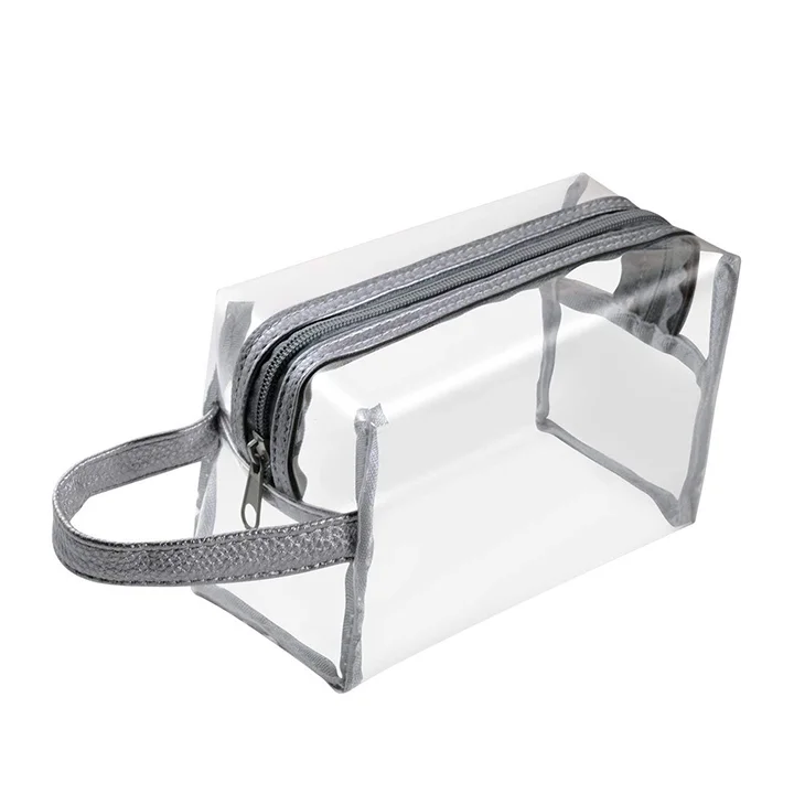 Wholesale Fashion Travel Transparent Cosmetic Bags Custom PVC Clear Bag Makeup For Ladies, Green or customized color
Wholesale Fashion Travel Transparent Cosmetic Bags Custom PVC Clear Bag Makeup For Ladies, Green or customized color