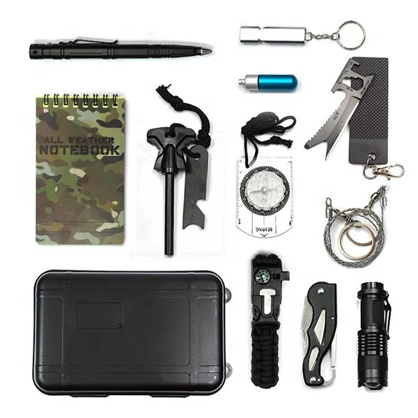 AJOTEQPT Professional Portable Adventure Survival Gear And Equipment Accessories Tool Emergency For Hiking Camping Outdoor, Black
AJOTEQPT Professional Portable Adventure Survival Gear And Equipment Accessories Tool Emergency For Hiking Camping Outdoor, Black