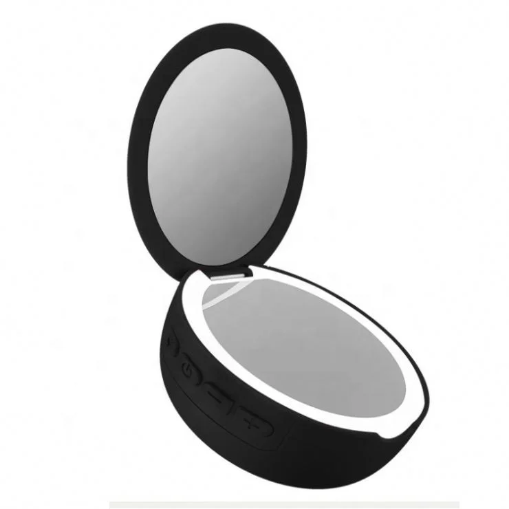 2021 Make-up Mirror three-in-one tooth speaker new design with LED Fill Lamp Creative Portable Bluetooth speaker
2021 Make-up Mirror three-in-one tooth speaker new design with LED Fill Lamp Creative Portable Bluetooth speaker