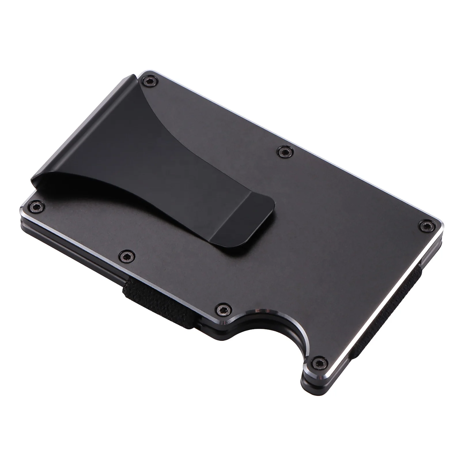 Metal Mens Wallet Money Clip Card Guard Aluminum Wallet Card Holder Black, Black/ silver
Metal Mens Wallet Money Clip Card Guard Aluminum Wallet Card Holder Black, Black/ silver
