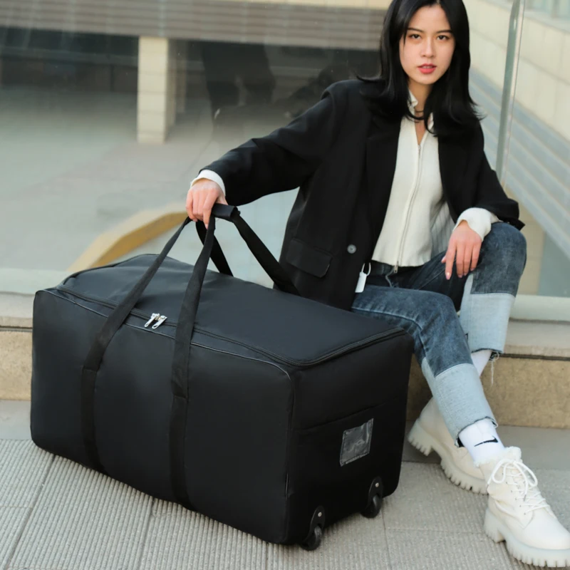 Factory Outlet Travel Bag One-shoulder Backpack Moving Consignment Traveling and Sweeping Waterproof Wheel Bag, Customized color
Factory Outlet Travel Bag One-shoulder Backpack Moving Consignment Traveling and Sweeping Waterproof Wheel Bag, Customized color