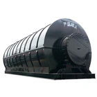 Small business plan for recycling tire waste plastic rubber to fuel oil plant by pyrolysis method