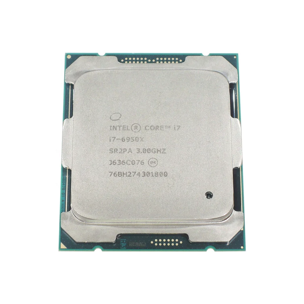 i7 6950X Core i7-6950X SR2PA Processor 10 Cores 20 Threads 3.0GHz X99 MB LGA2011-3
i7 6950X Core i7-6950X SR2PA Processor 10 Cores 20 Threads 3.0GHz X99 MB LGA2011-3