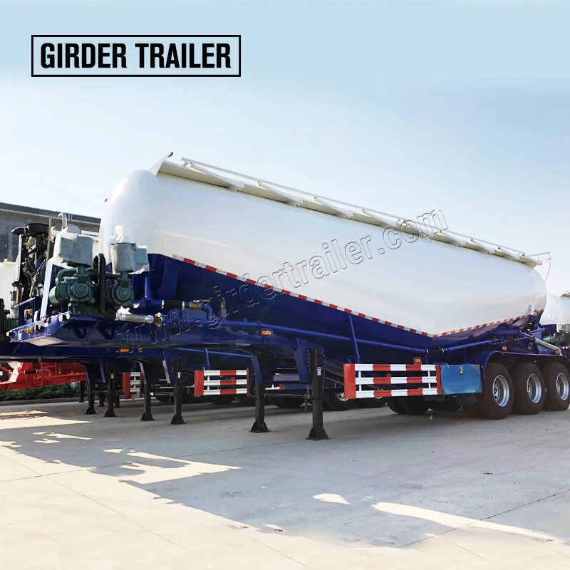 42tons Pneumatic bulker powder material carrier V shape 3 axles dry bulk cement silo tanker semi trailer for sale with work
42tons Pneumatic bulker powder material carrier V shape 3 axles dry bulk cement silo tanker semi trailer for sale with work