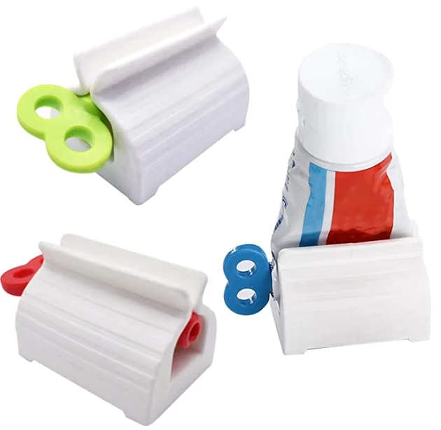 Plastic Toothpaste Squeezer 3 Colors Bathroom Organizer Cream Tube Dispenser, Blue,green,red
Plastic Toothpaste Squeezer 3 Colors Bathroom Organizer Cream Tube Dispenser, Blue,green,red
