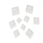 Plastic Cable Tie Holder Self adhesive Nylon Cable Tie Mounts