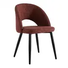 Modern 2 Velvet Chairs Dining Upholstered Patchwork Chair Living Room Fabric With High Quality