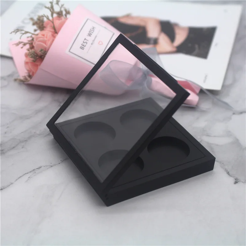 clear black palette high pigment maquillaje 4 color custom empty makeup palette magnetic makeup palette
clear black palette high pigment maquillaje 4 color custom empty makeup palette magnetic makeup palette