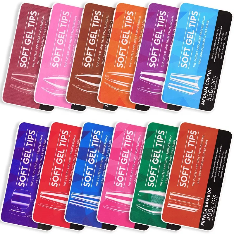 Boxed Artificial Soft Fingernails False Press On Nail Tips Good Quality Manicure Design Accessory Supplies
Boxed Artificial Soft Fingernails False Press On Nail Tips Good Quality Manicure Design Accessory Supplies