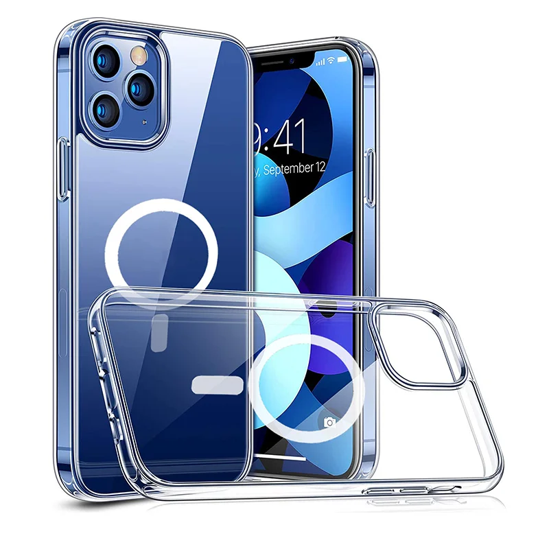 For Iphone 12 Magsafe Case,Hot Sale Shockproof Transparent Clear Tpu Magnet Phone Case 2020 Soft Magsafe Case
For Iphone 12 Magsafe Case,Hot Sale Shockproof Transparent Clear Tpu Magnet Phone Case 2020 Soft Magsafe Case