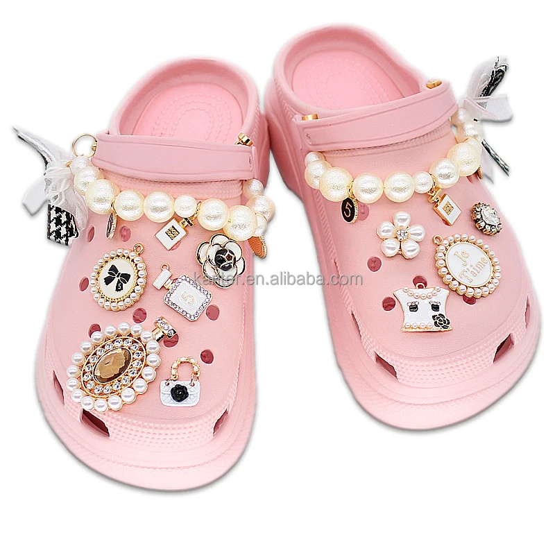 Designer Custom Lady Crystal Rhinestone Pearl Shoes Decoration For Garden Shoes Croc Charm, Picture
Designer Custom Lady Crystal Rhinestone Pearl Shoes Decoration For Garden Shoes Croc Charm, Picture