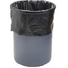 Black round bottom garbage bag 208L iron drum lined with bag
