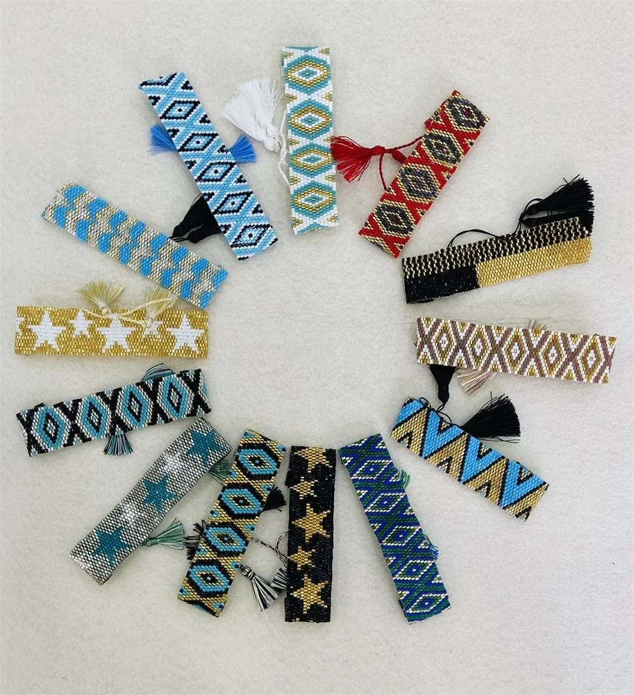 Moyamiya Freeshipping wholesale 60 pcs/lot geometric evil eye stars handmade beaded wide bracelets bangles, As picture or customized
Moyamiya Freeshipping wholesale 60 pcs/lot geometric evil eye stars handmade beaded wide bracelets bangles, As picture or customized