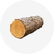 Materias primas de madera