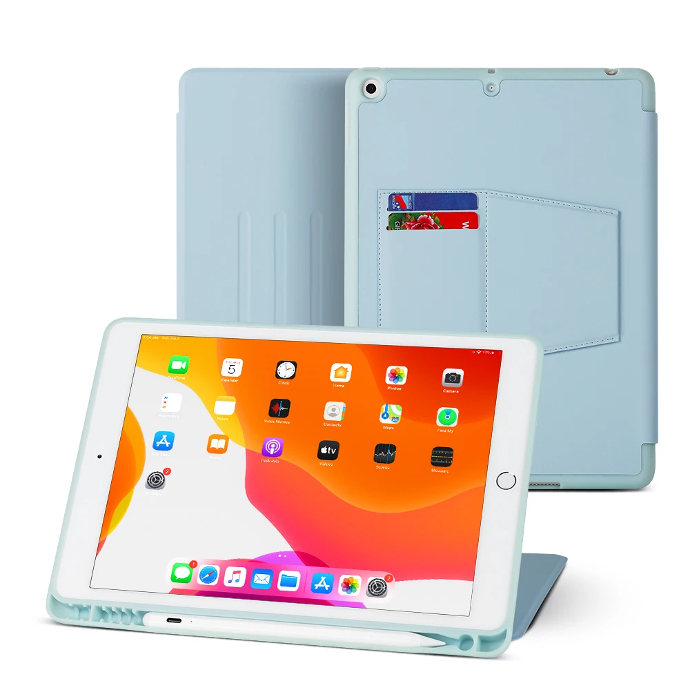 wholesale auto-sleep magnetic case with pencil holder for ipad 10.2 case 2021 Ipad 9th generation case
wholesale auto-sleep magnetic case with pencil holder for ipad 10.2 case 2021 Ipad 9th generation case