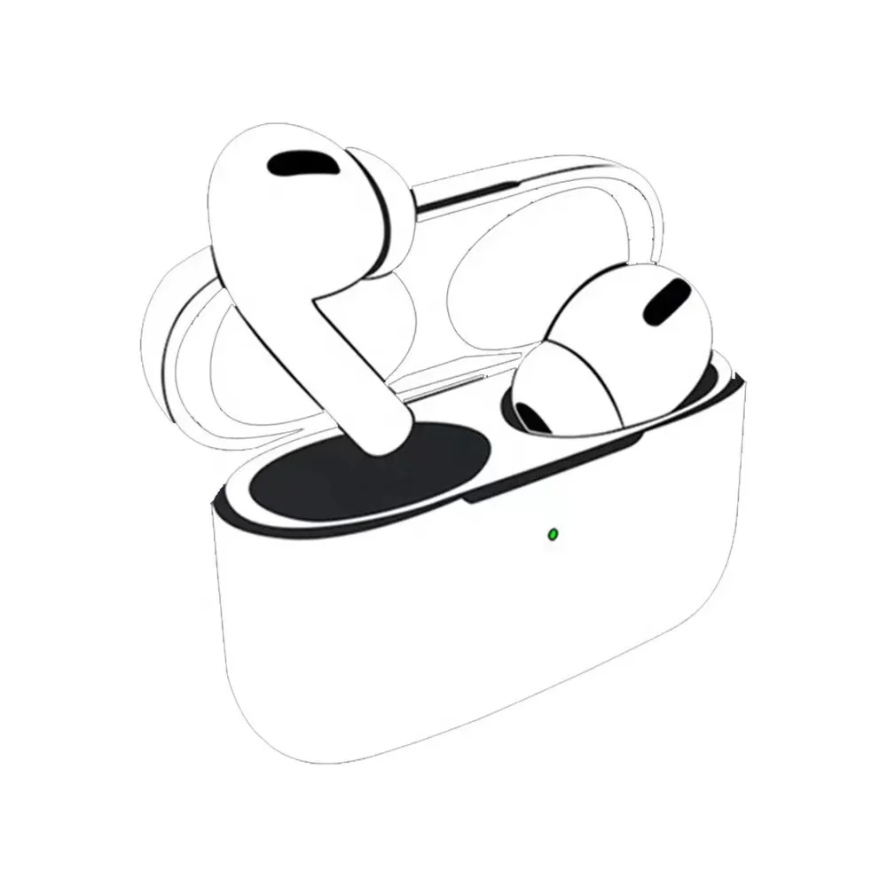 TWS Headphones Noise Cancel Wireless Earphones Full feature headphones For air Pro 3, White
TWS Headphones Noise Cancel Wireless Earphones Full feature headphones For air Pro 3, White