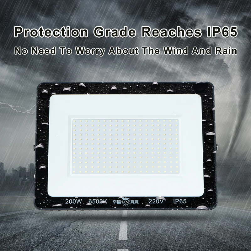 CTORCH Glass+Die-casting AL Outdoor 150 Watt 150W Led Flood Light