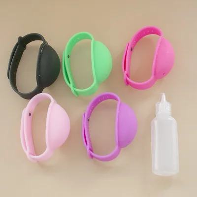 Silicone Refillable Wristband Hand Dispenser Hand Washing Gel Dispenser Bracelet For Hands Cleaning Disinfection Children Adults
Silicone Refillable Wristband Hand Dispenser Hand Washing Gel Dispenser Bracelet For Hands Cleaning Disinfection Children Adults