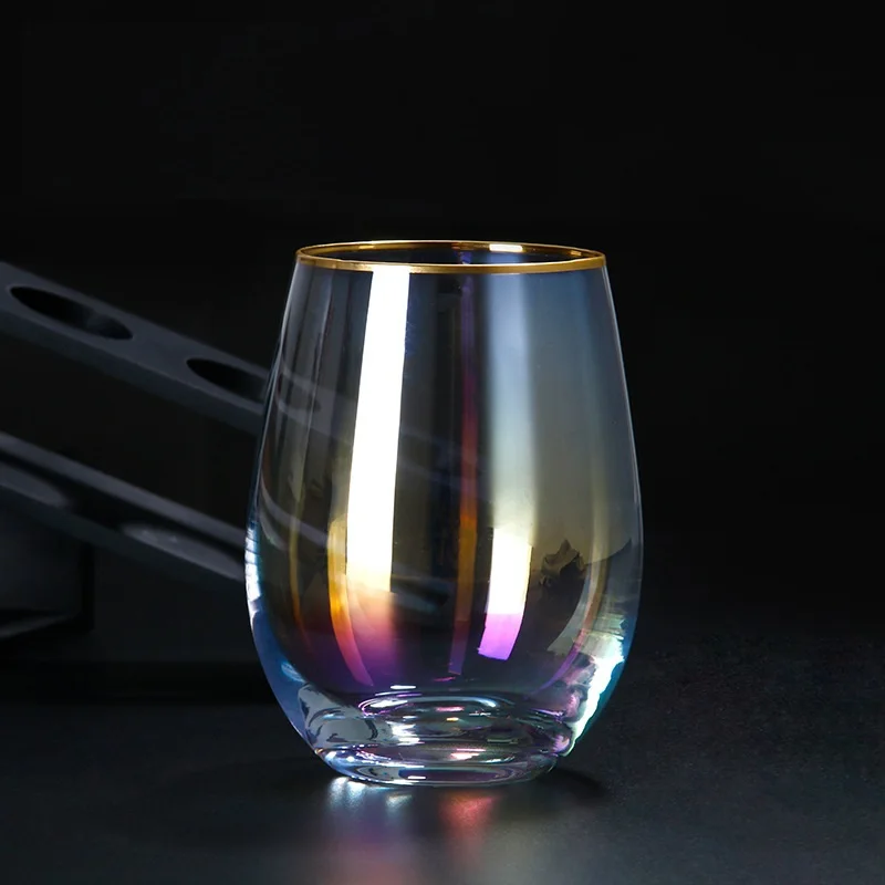 Bullet Double Walled Water Coffee Wine Drink Color Stemless Crystal Glass Cup, Customized color
Bullet Double Walled Water Coffee Wine Drink Color Stemless Crystal Glass Cup, Customized color
