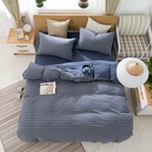 Hot Sale 100% Cotton knit Bedding Set Jersey Bedding set bed linen set
