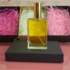High-grade Custom Perfume Bottle 50 ml China Transparent Spray Aluminum Cover Glass Bottle