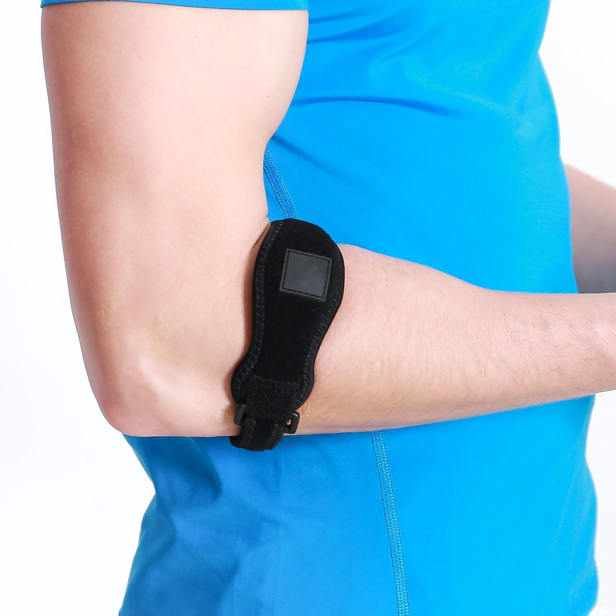 Golf Tennis Elbow Brace with Metal Buckle Compression Pad with 4 Adjustable Band Straps 2-Count Arm Wrist Brace For Sports, Black
Golf Tennis Elbow Brace with Metal Buckle Compression Pad with 4 Adjustable Band Straps 2-Count Arm Wrist Brace For Sports, Black