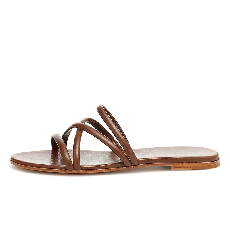 Fashion Slides Strappy Slippers 2020 Summer Shoes Flat Sandals For Women, Black, brown
Fashion Slides Strappy Slippers 2020 Summer Shoes Flat Sandals For Women, Black, brown
