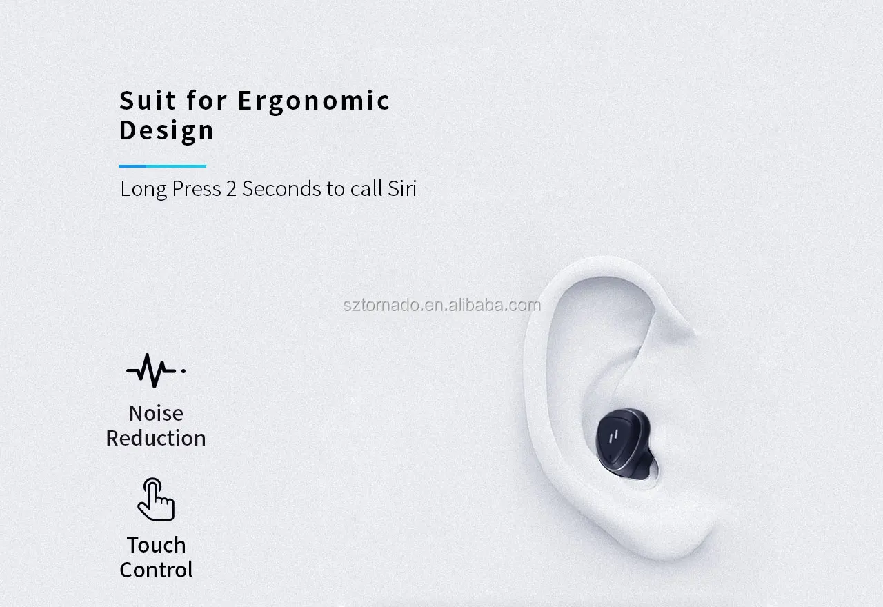 Tinderala portable tws Headphone Wireless Bluetooth 5.0 Earphone Mini Earbud With Mic Charging Box Sport Headset For Smart Phone - ANKUX.COM