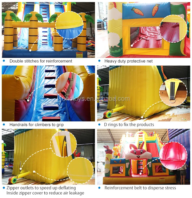 playground inflatable slide customized inflatable giant slide