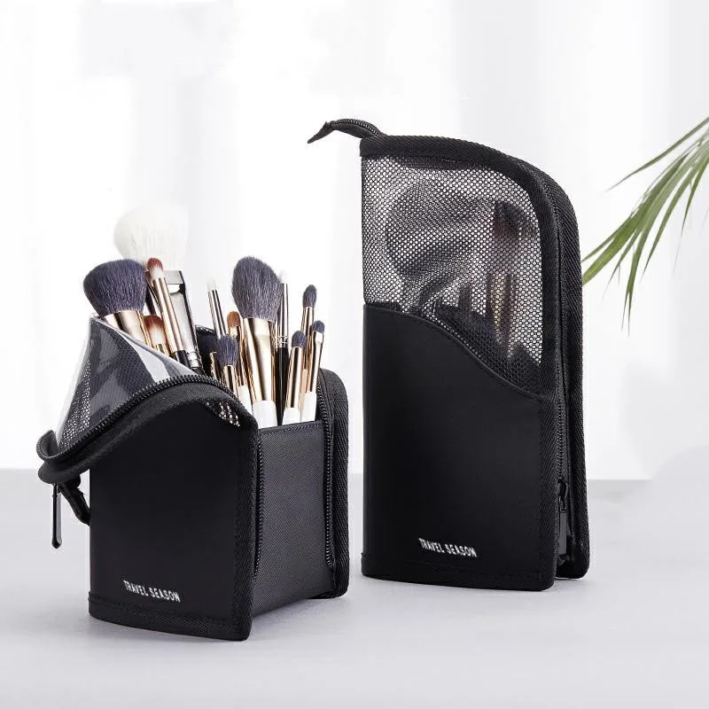 Cosmetic bag for women clear zipper makeup bag travel female makeup brush holder organizer toiletry bag
Cosmetic bag for women clear zipper makeup bag travel female makeup brush holder organizer toiletry bag