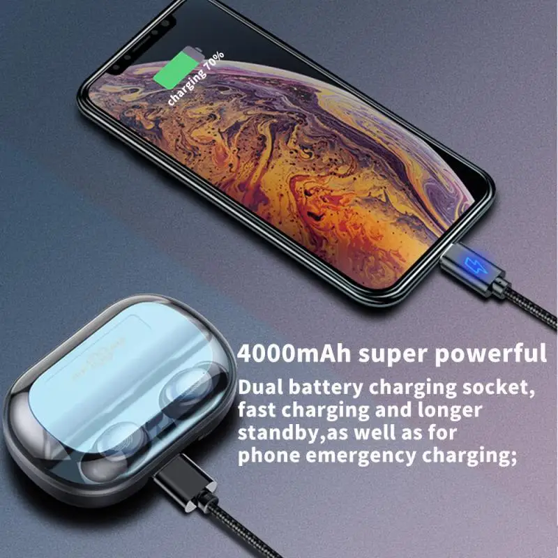audifonos invisibles fone de ouvido sem fio bluetooth ear guages auriculares profesionales auricular blutooth ear buds bamboo - ANKUX.COM