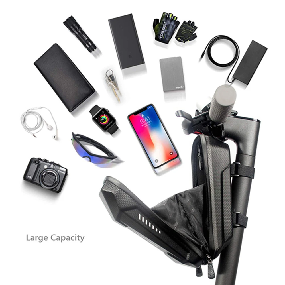 Factory Hot Sale Eva Waterproof Portable Carrying Electric E Scooter Front Bag, Black or customized
Factory Hot Sale Eva Waterproof Portable Carrying Electric E Scooter Front Bag, Black or customized