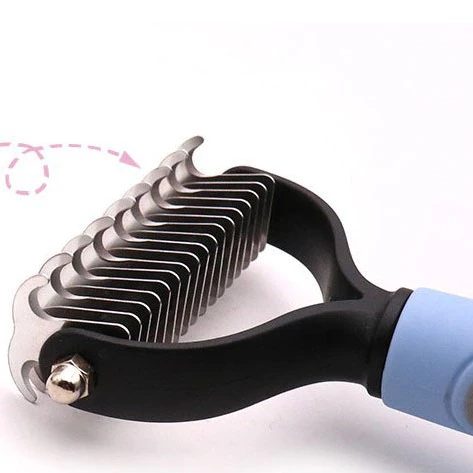 pet products Open Knot Hair Double Sided Pet Comb Grooming Tool For Short Long Hair Curly Pet, Blue/pink
pet products Open Knot Hair Double Sided Pet Comb Grooming Tool For Short Long Hair Curly Pet, Blue/pink