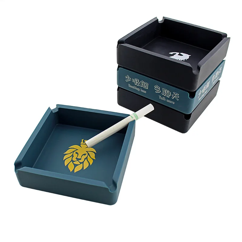 Wholesale Acceptable OEM/ODM square silicone ashtray Custom Logo printing Silicone Color Dark black / green silicone ashtray, Dark black / dark green
Wholesale Acceptable OEM/ODM square silicone ashtray Custom Logo printing Silicone Color Dark black / green silicone ashtray, Dark black / dark green