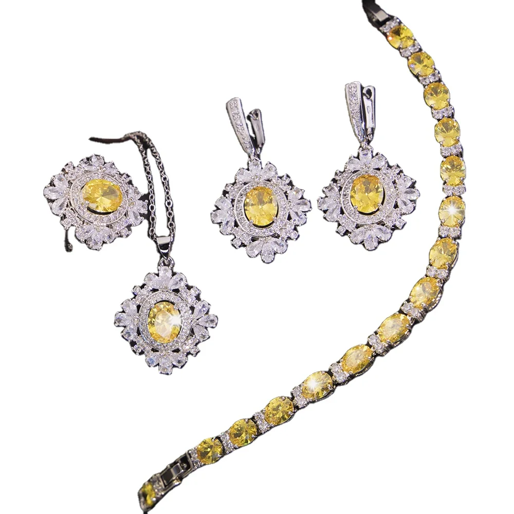 Jewelry Display Set Wedding Necklace Gold Cubic Zirconia Fashion Luxury Indian Women Gift Silver, Yellow
Jewelry Display Set Wedding Necklace Gold Cubic Zirconia Fashion Luxury Indian Women Gift Silver, Yellow