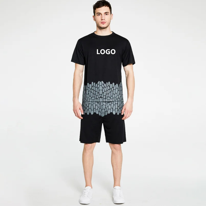 Wholesale Contrast Color Crack Fashion Short Sleeved Casual Five Point Shorts Loose Short Men Two Piece Suit, Picture
Wholesale Contrast Color Crack Fashion Short Sleeved Casual Five Point Shorts Loose Short Men Two Piece Suit, Picture