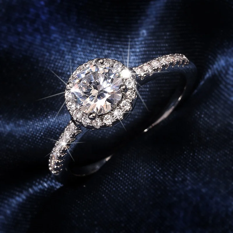 New Classic Four Prong Women's Wedding Ring Wedding Engagement Valentine's Day Jewelry Gift
New Classic Four Prong Women's Wedding Ring Wedding Engagement Valentine's Day Jewelry Gift