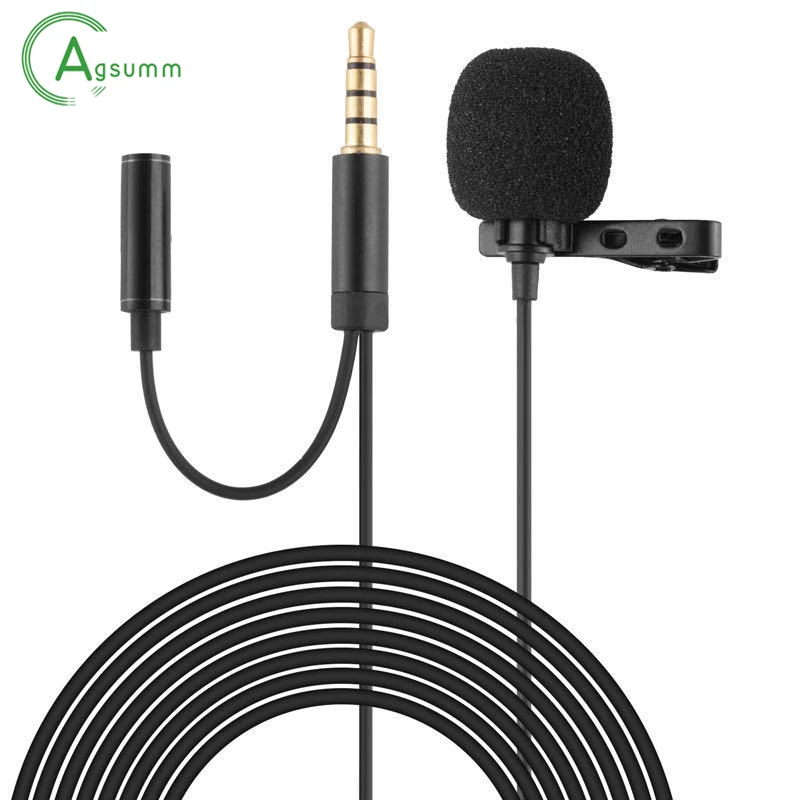 Free Sample Mini Clip-on Lapel Lavalier Microphone with 3.5mm Jack for Phone Android Smartphone DSLR Camera
Free Sample Mini Clip-on Lapel Lavalier Microphone with 3.5mm Jack for Phone Android Smartphone DSLR Camera