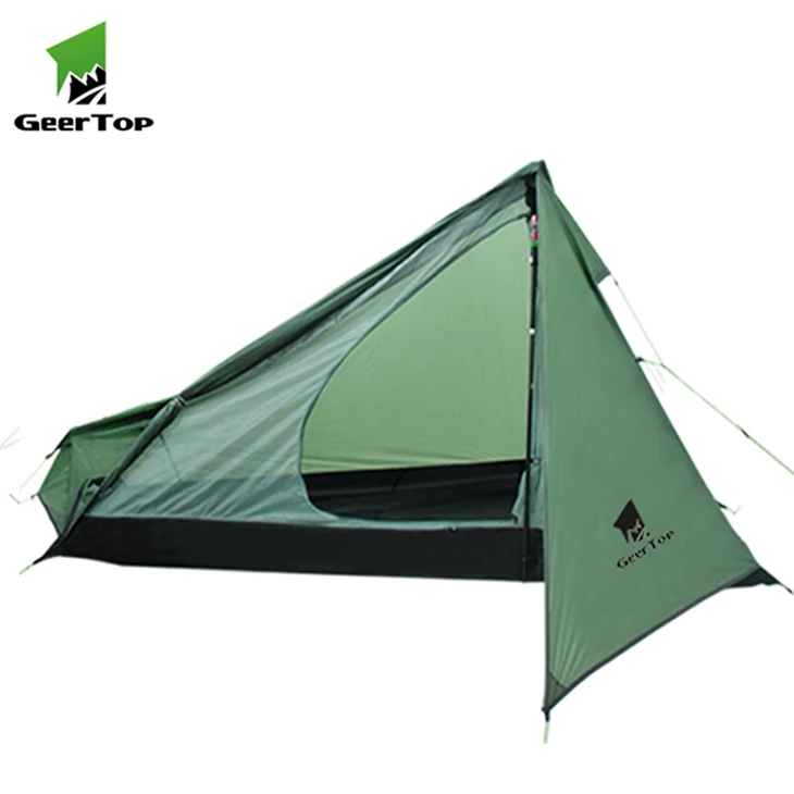 Geertop Glamping waterproof camping single outdoor trekking triangle pyramid tent, Blue
Geertop Glamping waterproof camping single outdoor trekking triangle pyramid tent, Blue